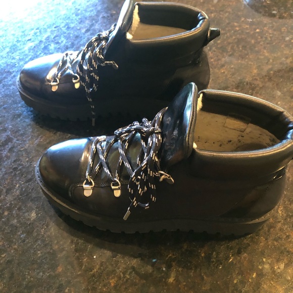 Ganni lined “winter Hiking” boots. 11” long. Listed size 39. Fits size 8-9 - Picture 5 of 12